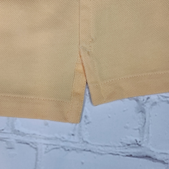 Nike Men Dry-Fit Polo Shirt Slim Fit Golf Size L Gold Unisex - Picture 11 of 14